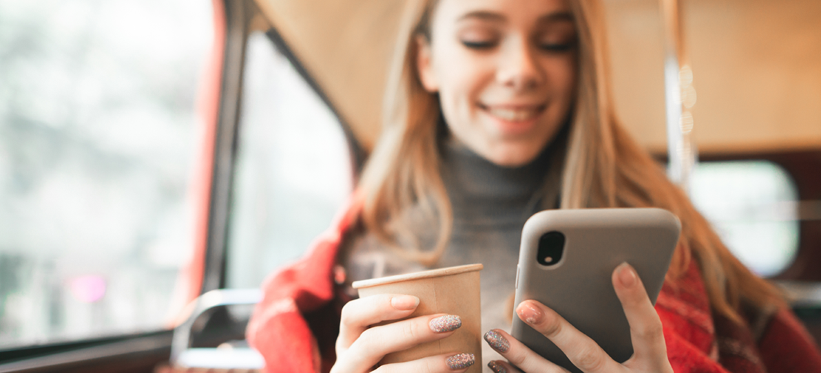 girl on phone